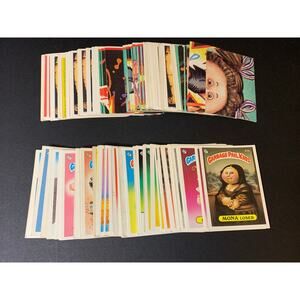 1985 Garbage Pail Kids OS2 Complete Set 131 Cards Puzzle Backs Clean